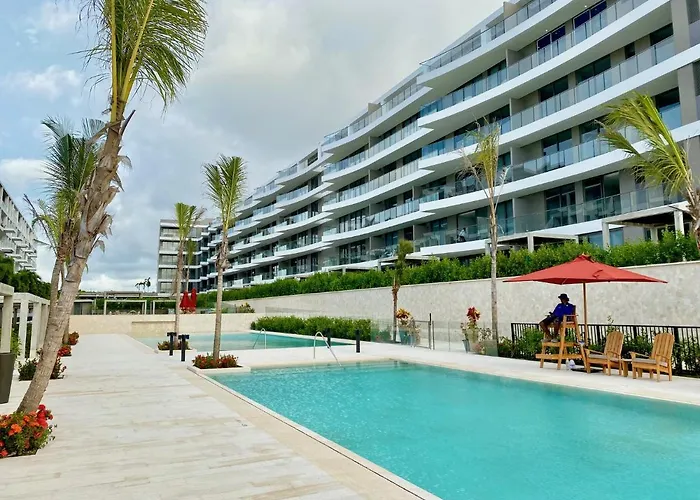 Apartamento En Condominio De Lujo Morros Zoe, Frente Al Mar Con Salida Directa A La Playa, En Serena Del Mar Cartagena De Indias